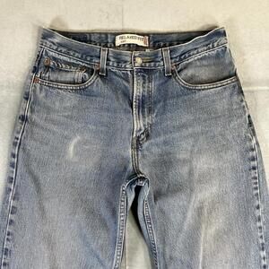 Vintage Levis 550 Jeans Men 33x34 Blue Medium Wash Relaxed Fit Faded Denim Y2K